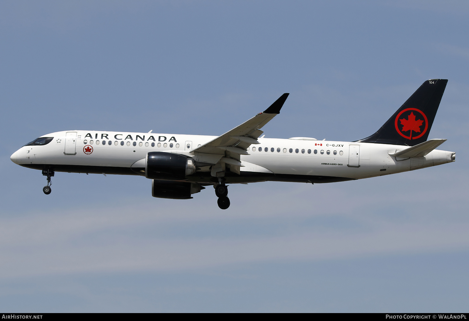 Aircraft Photo of C-GJXV | Airbus A220-371 (BD-500-1A11) | Air Canada | AirHistory.net #838703