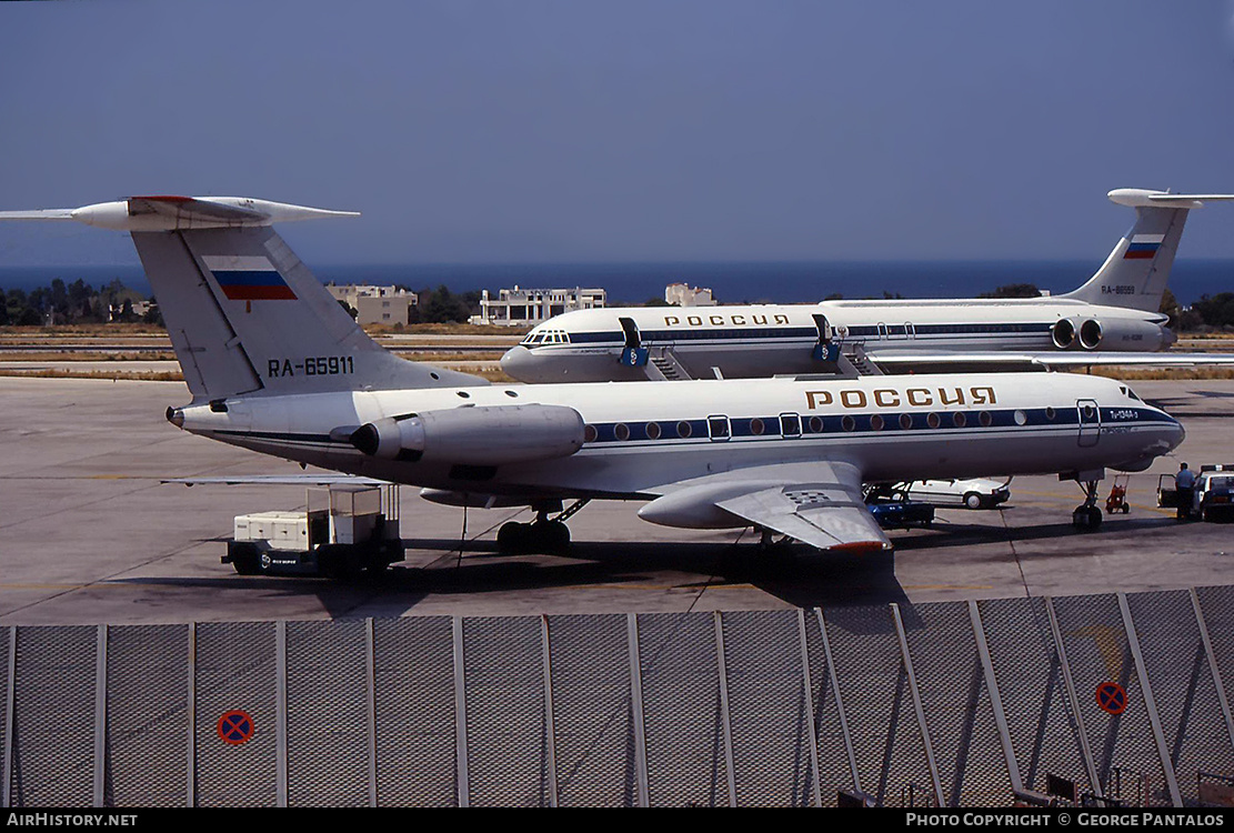 Aircraft Photo of RA-65911 | Tupolev Tu-134A-3 | Rossiya - Russian Airlines | AirHistory.net #838708