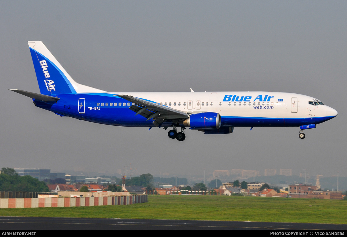Aircraft Photo of YR-BAJ | Boeing 737-430 | Blue Air | AirHistory.net #838710