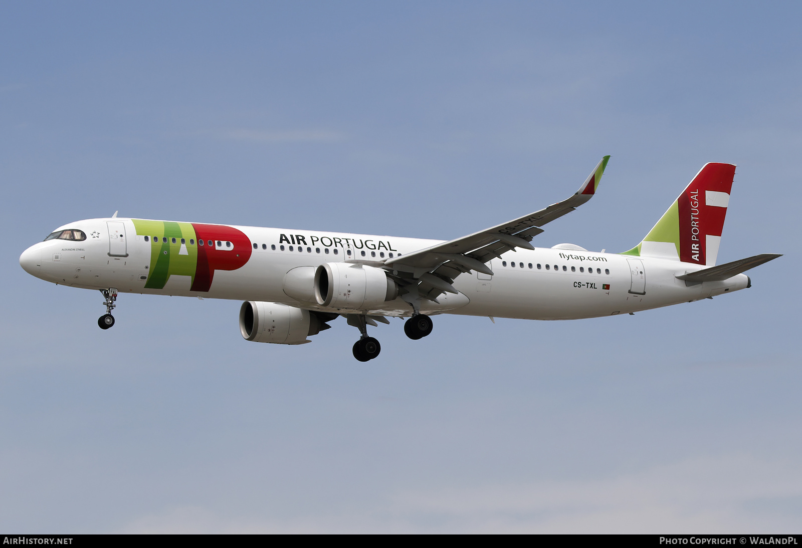 Aircraft Photo of CS-TXL | Airbus A321-251NX | TAP Air Portugal | AirHistory.net #838721