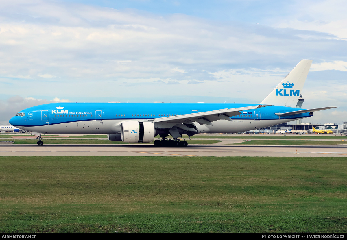 Aircraft Photo of PH-BQE | Boeing 777-206/ER | KLM - Royal Dutch Airlines | AirHistory.net #838732