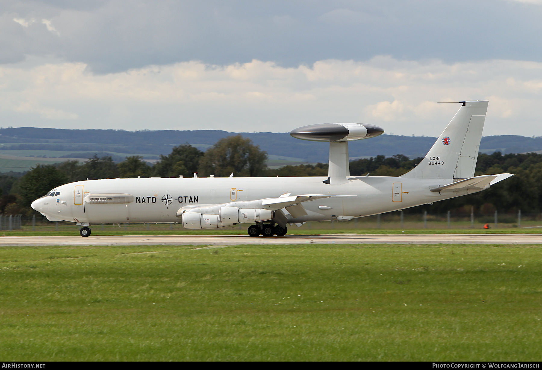 Aircraft Photo of LX-N90443 | Boeing E-3A Sentry | Luxembourg - NATO | AirHistory.net #838752