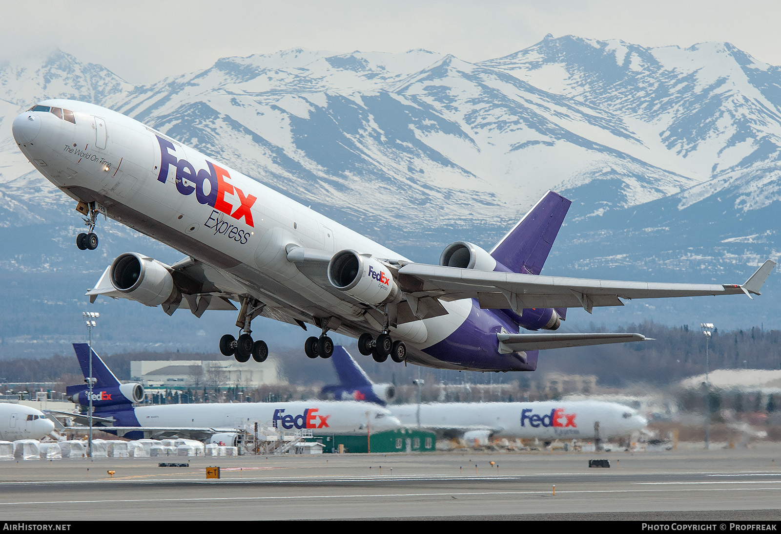 Aircraft Photo of N525FE | McDonnell Douglas MD-11/F | FedEx Express - Federal Express | AirHistory.net #838758