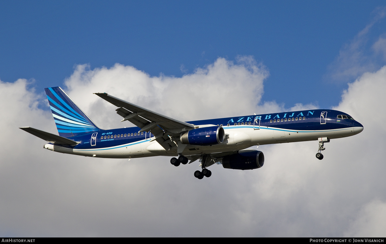 Aircraft Photo of 4K-AZ12 | Boeing 757-22L | Azerbaijan Airlines - AZAL - AHY | AirHistory.net #838774