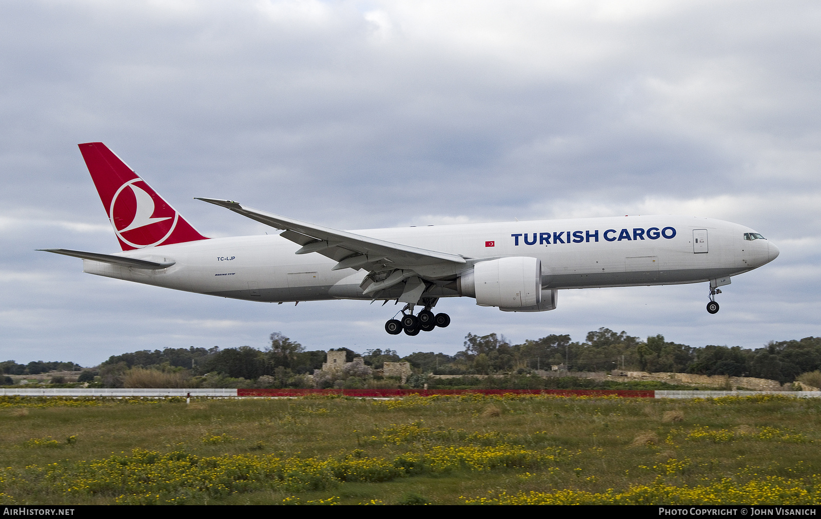 Aircraft Photo of TC-LJP | Boeing 777-F | Turkish Airlines Cargo | AirHistory.net #838775
