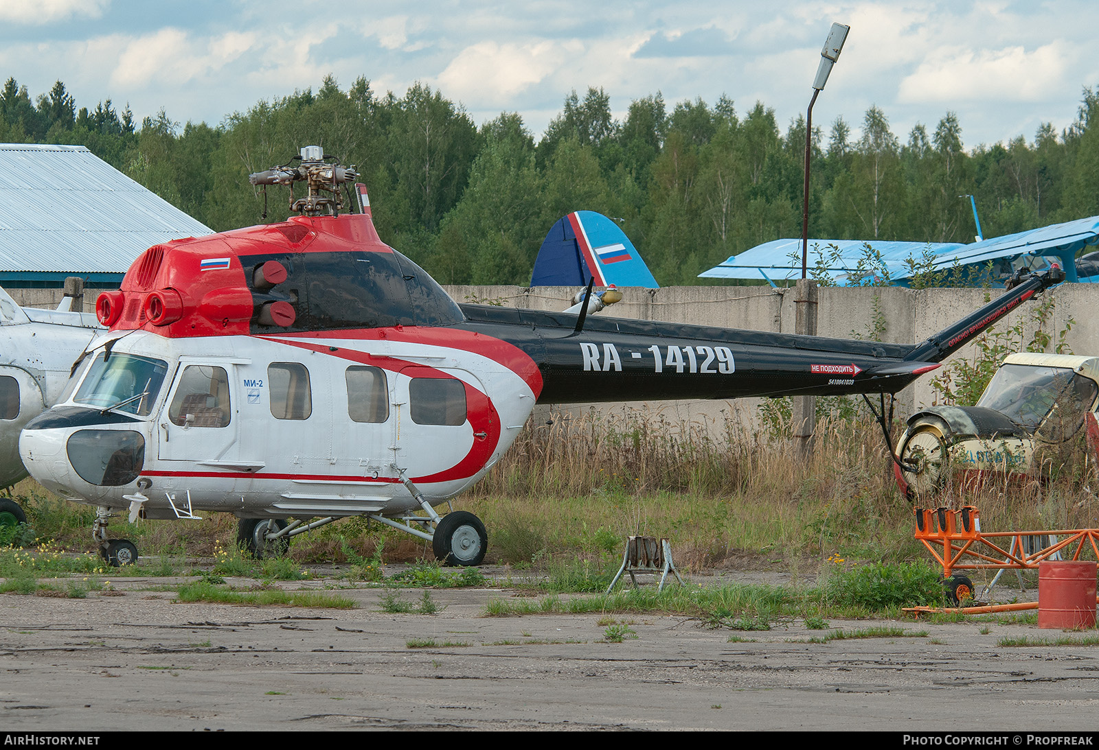 Aircraft Photo of RA-14129 | Mil Mi-2 | AirHistory.net #838785
