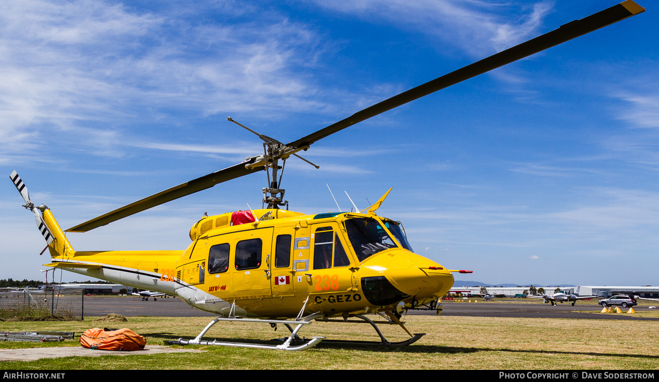 Aircraft Photo of C-GEZO | Bell 212 Eagle Single | Jayrow Helicopters | AirHistory.net #838790