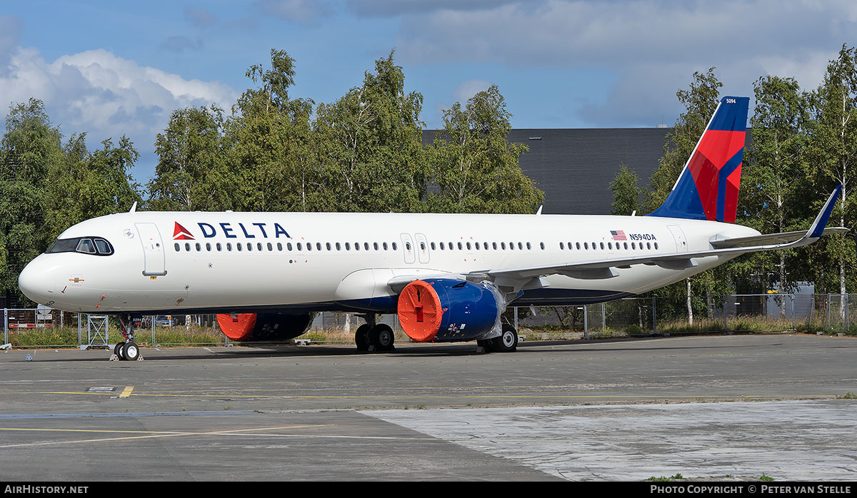 Aircraft Photo of N594DN | Airbus A321-271NX | Delta Air Lines | AirHistory.net #838860