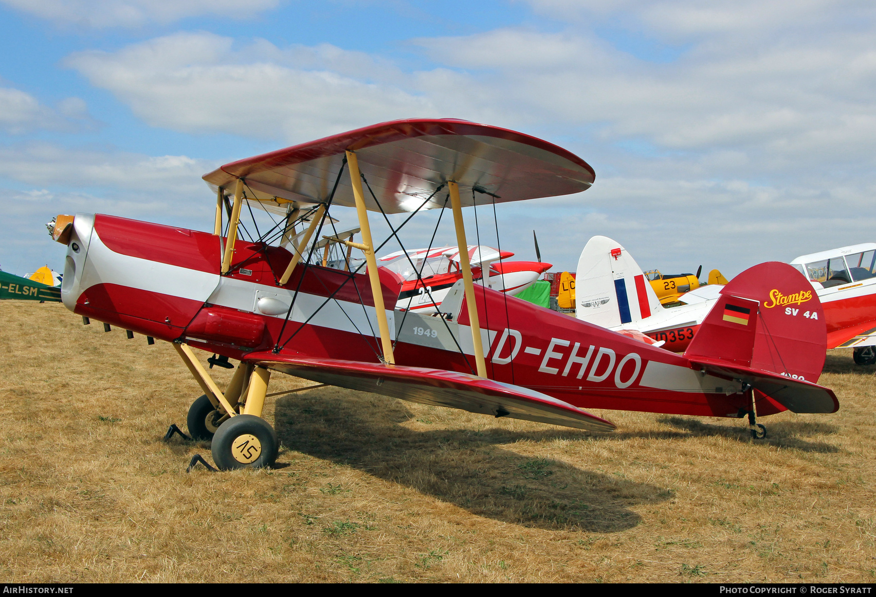Aircraft Photo of D-EHDO | AIA Stampe SV-4A | AirHistory.net #838879
