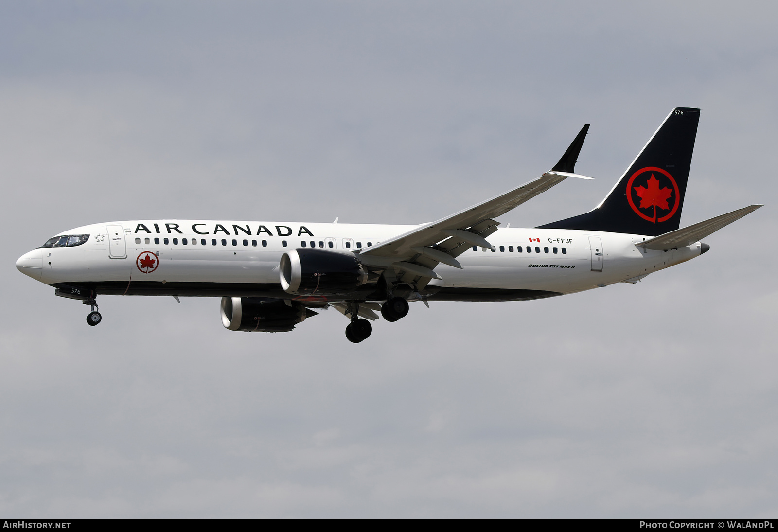 Aircraft Photo of C-FFJF | Boeing 737-8 Max 8 | Air Canada | AirHistory.net #838880