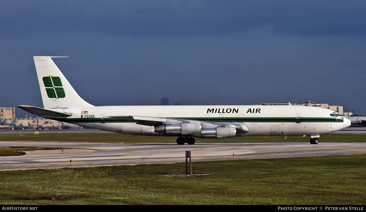 Aircraft Photo of N722GS | Boeing 707-321C | Millon Air | AirHistory.net #838922