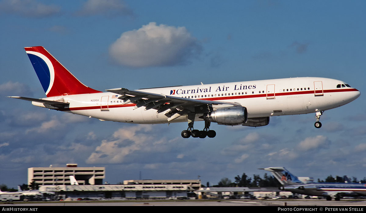 Aircraft Photo of N221EA | Airbus A300B4-203 | Carnival Air Lines | AirHistory.net #838924