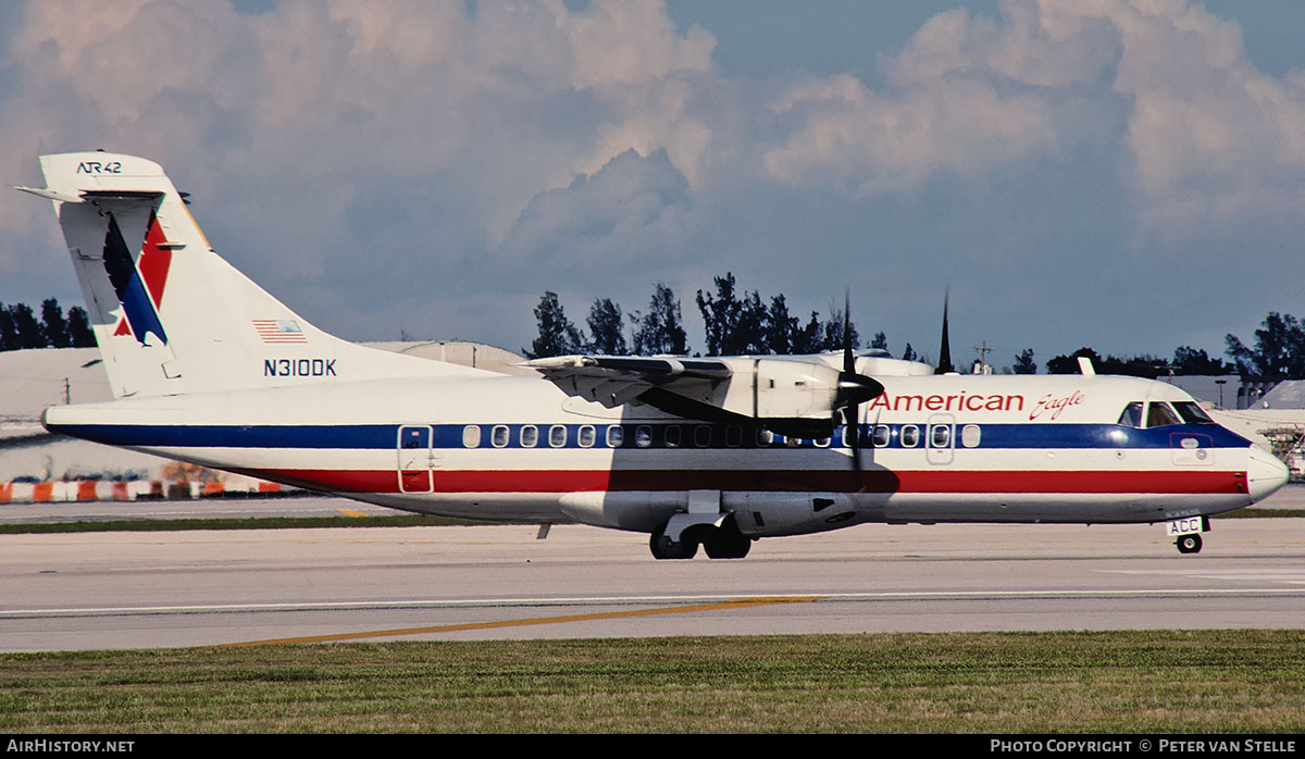 Aircraft Photo of N310DK | ATR ATR-42-300 | American Eagle | AirHistory.net #838928