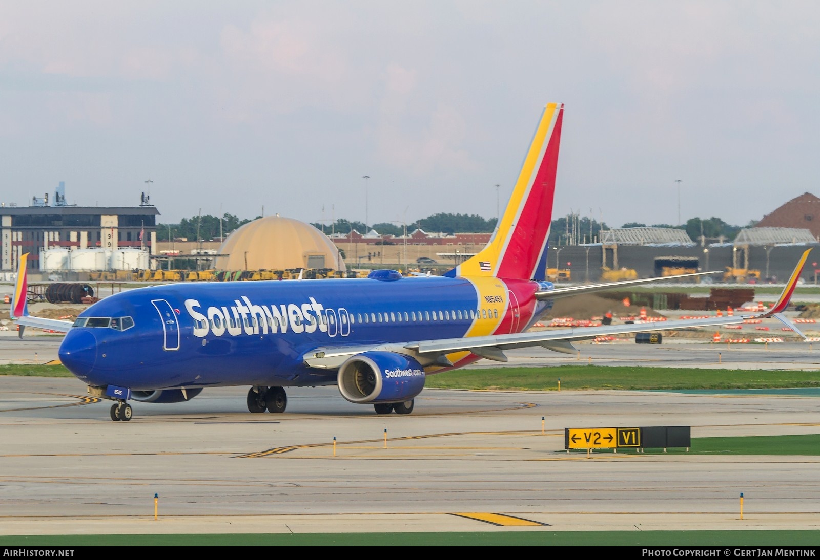 Aircraft Photo of N8545V | Boeing 737-800 | Southwest Airlines | AirHistory.net #838934