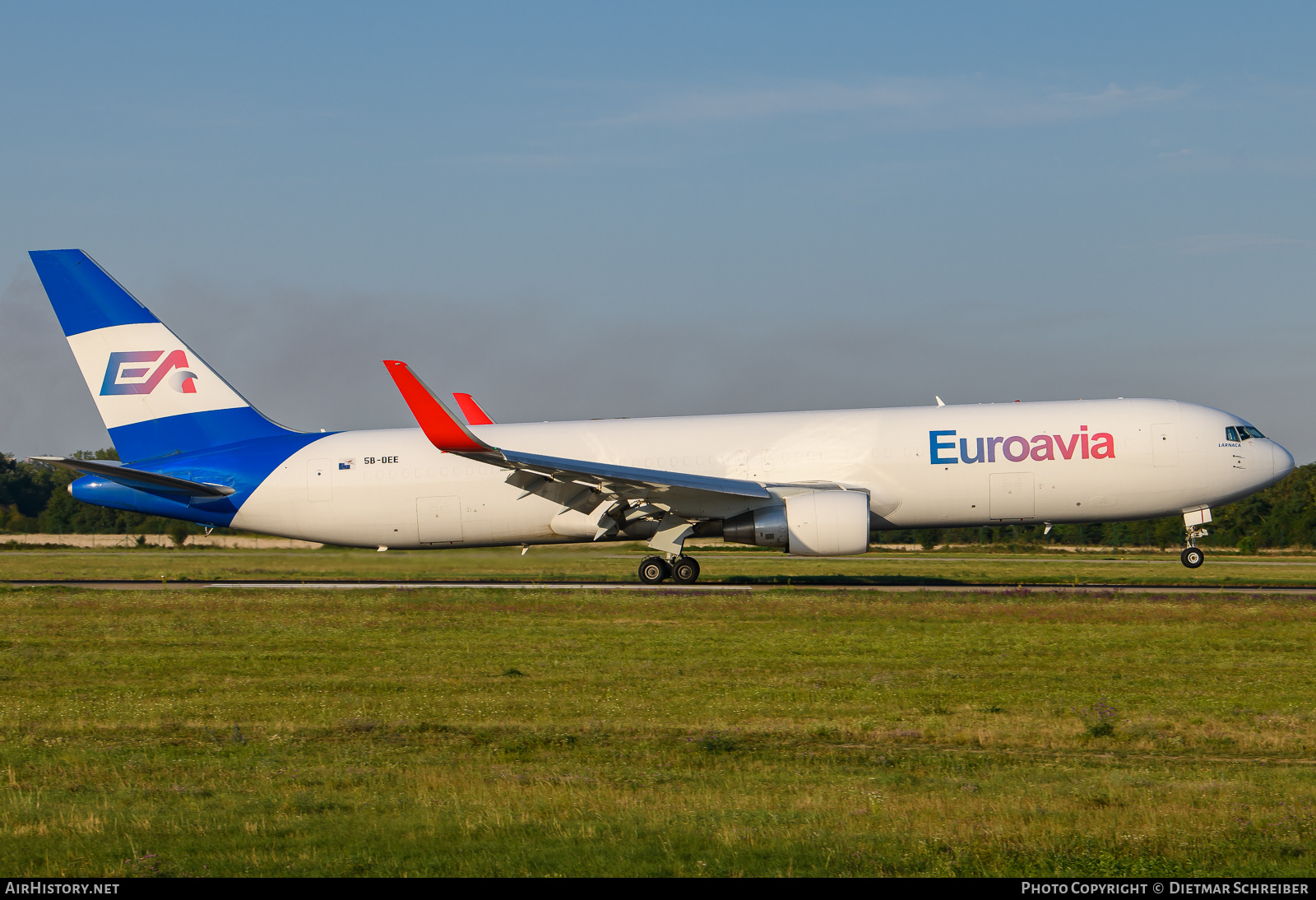 Aircraft Photo of 5B-DEE | Boeing 767-330 (ER) BDSF | Euroavia Airlines | AirHistory.net #838943