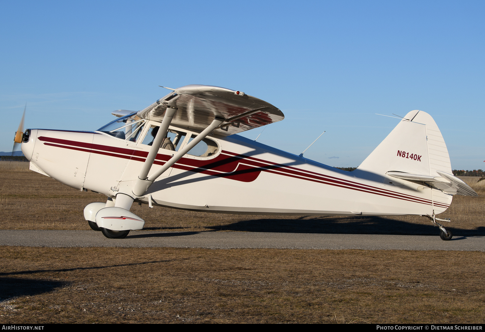 Aircraft Photo of N8140K | Stinson 108-1 Voyager | AirHistory.net #838952
