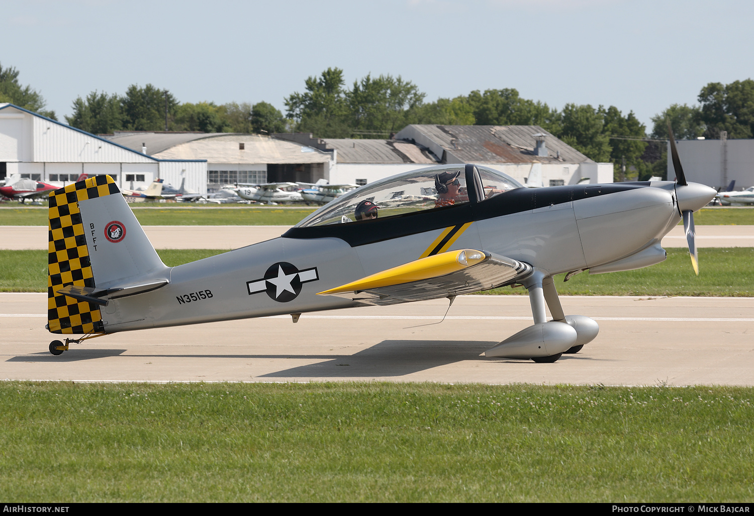 Aircraft Photo of N3515B | Van's RV-8 | USA - Air Force | AirHistory.net #838973