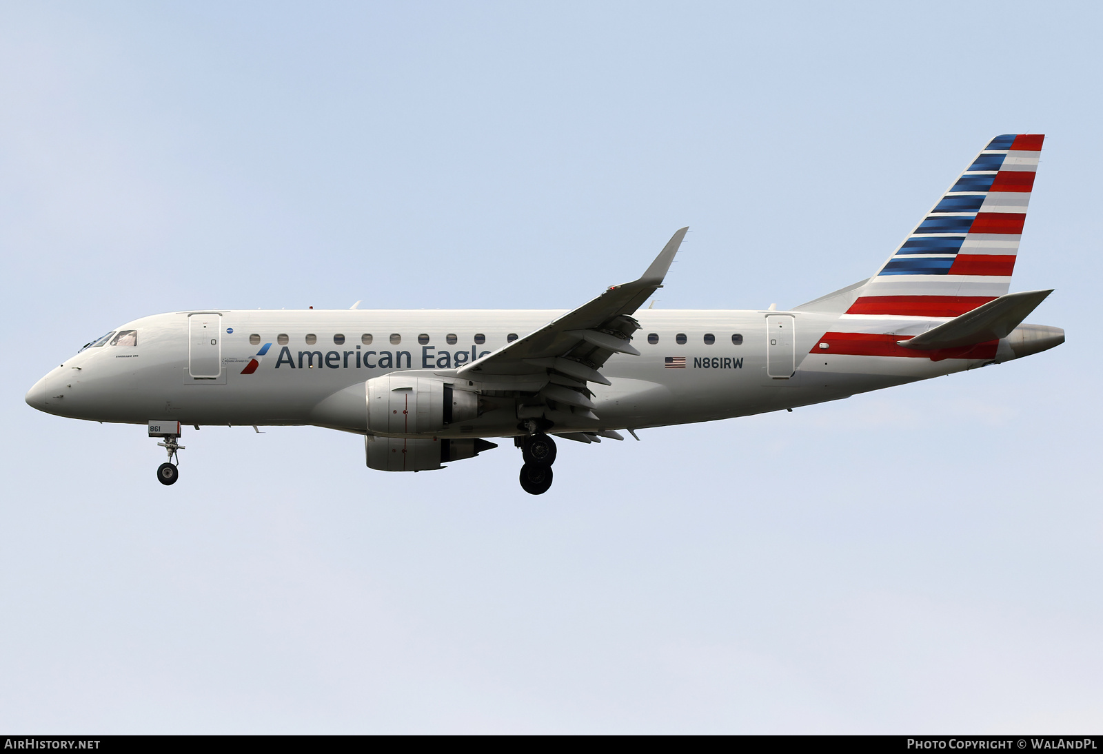 Aircraft Photo of N861RW | Embraer 170SE (ERJ-170-100SE) | American Eagle | AirHistory.net #838990