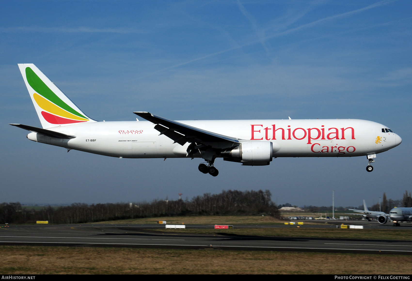 Aircraft Photo of ET-BBF | Boeing 767-300F | Ethiopian Airlines Cargo | AirHistory.net #838992