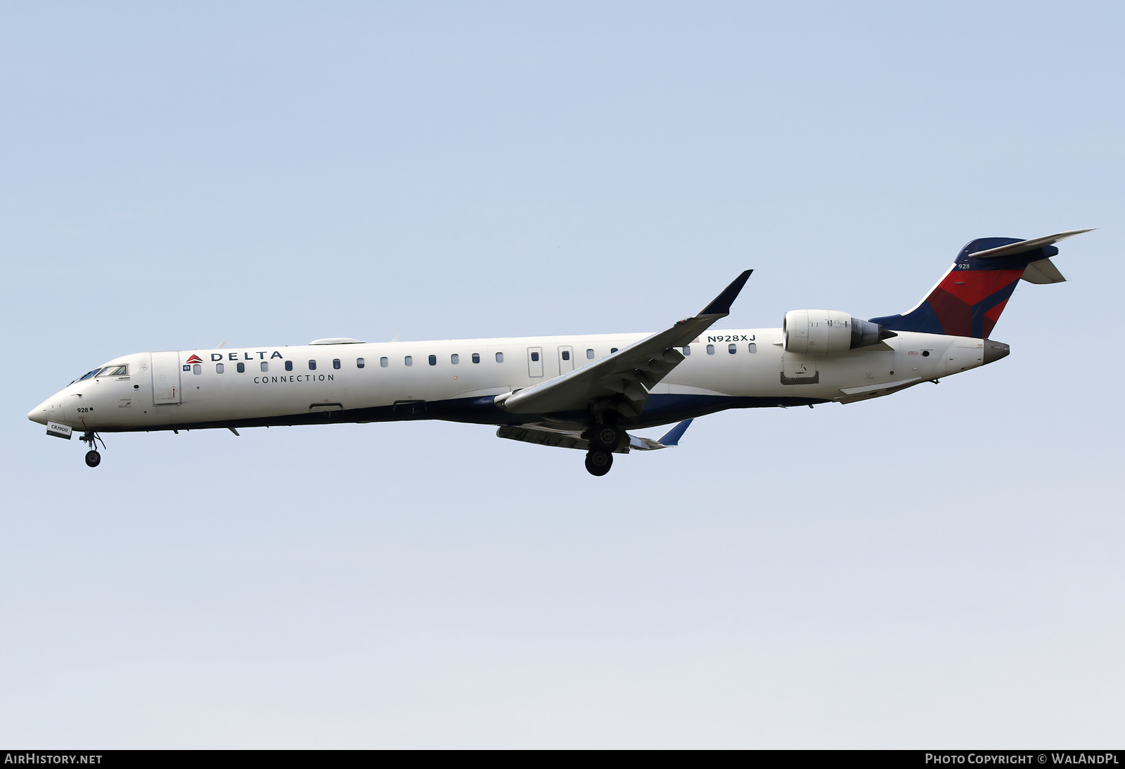 Aircraft Photo of N928XJ | Bombardier CRJ-900LR (CL-600-2D24) | Delta Connection | AirHistory.net #838997