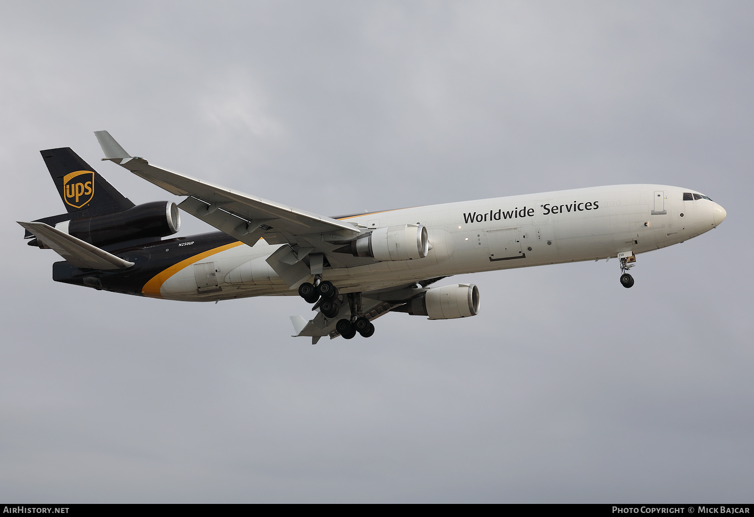 Aircraft Photo of N250UP | McDonnell Douglas MD-11/F | United Parcel Service - UPS | AirHistory.net #839010