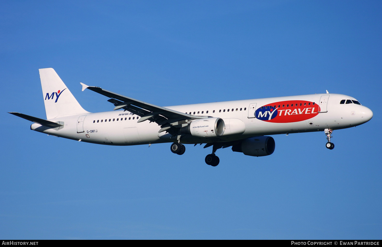 Aircraft Photo of G-OMYJ | Airbus A321-211 | MyTravel Airways | AirHistory.net #839028