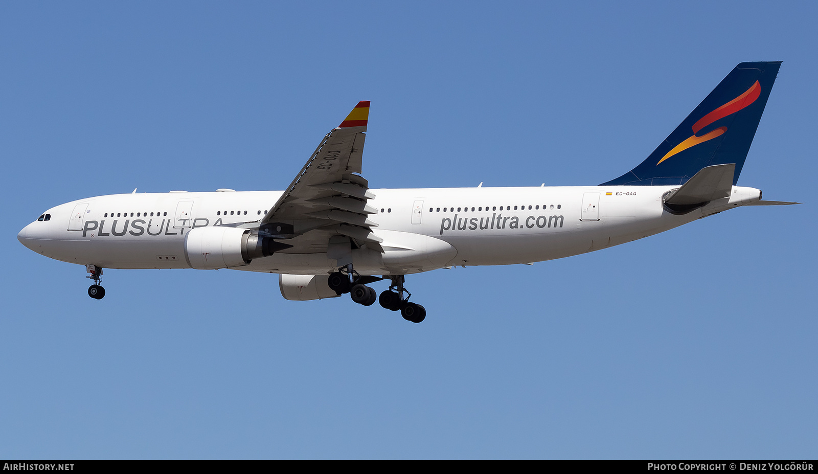 Aircraft Photo of EC-OAQ | Airbus A330-202 | Plus Ultra Líneas Aéreas | AirHistory.net #839029