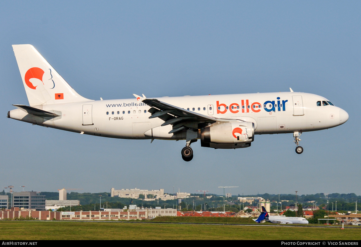 Aircraft Photo of F-ORAG | Airbus A319-132 | Belle Air | AirHistory.net #839031