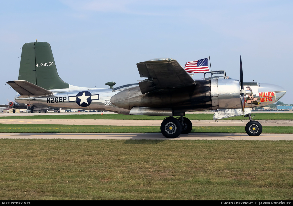 Aircraft Photo of N26BP / NL26BP / 41-39359 | Douglas B-26C Invader | USA - Air Force | AirHistory.net #839037