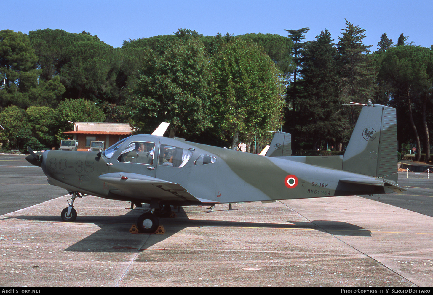 Aircraft Photo of MM61984 | SIAI-Marchetti S-208M | Italy - Air Force | AirHistory.net #839046