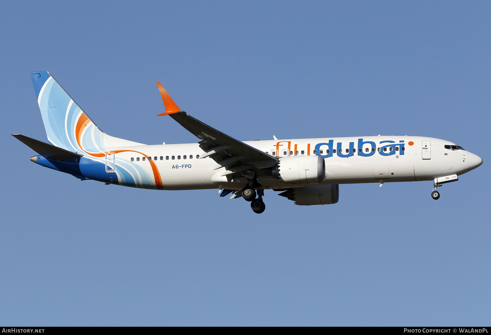 Aircraft Photo of A6-FPD | Boeing 737-8 Max 8 | Flydubai | AirHistory.net #839051