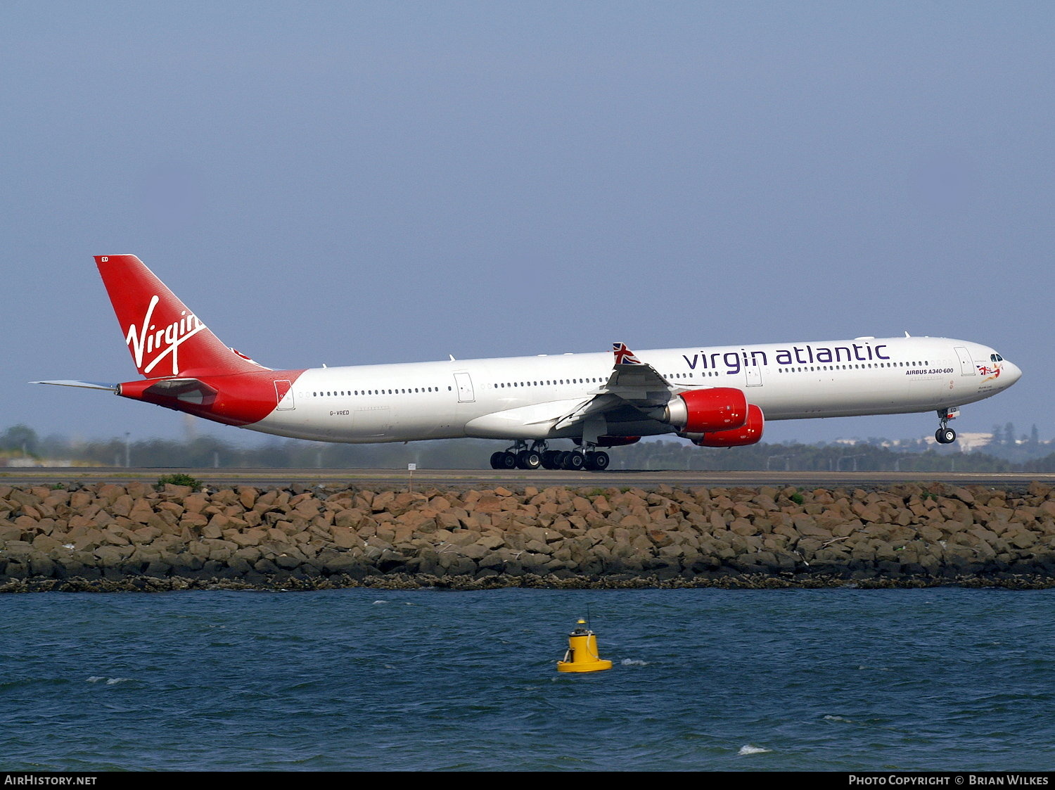 Aircraft Photo of G-VRED | Airbus A340-642 | Virgin Atlantic Airways | AirHistory.net #839061