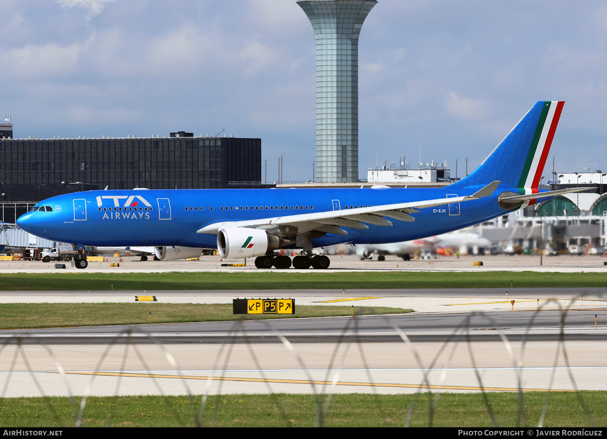 Aircraft Photo of EI-EJH | Airbus A330-202 | ITA Airways | AirHistory.net #839065