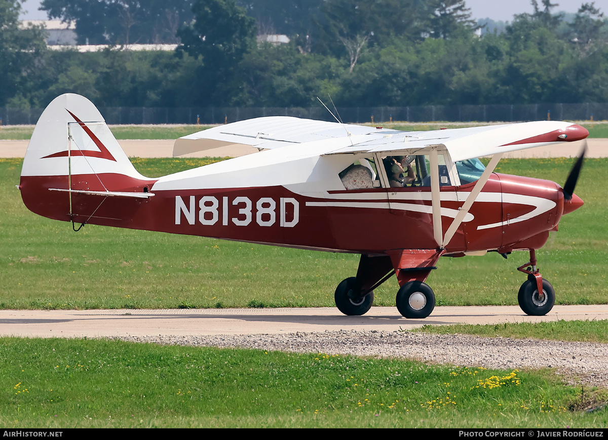 Aircraft Photo of N8138D | Piper PA-22-160 Tri-Pacer | AirHistory.net #839068