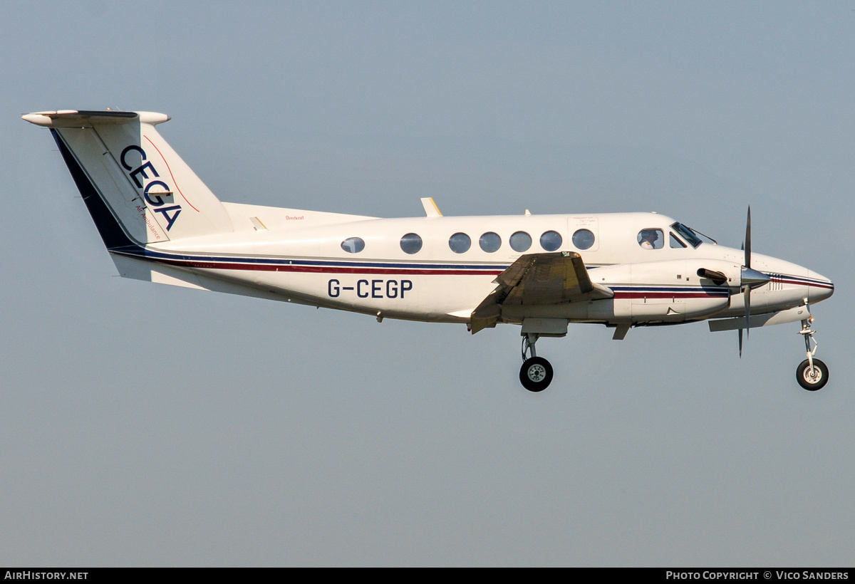 Aircraft Photo of G-CEGP | Beech 200 Super King Air | Cega Air Ambulance | AirHistory.net #839077