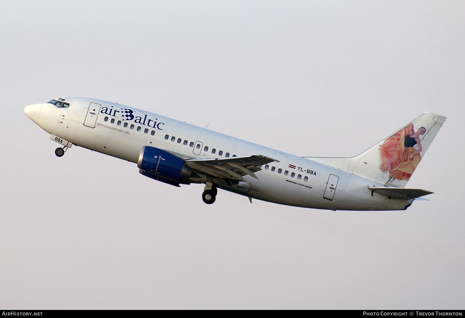 Aircraft Photo of YL-BBA | Boeing 737-505 | AirBaltic | AirHistory.net #839088