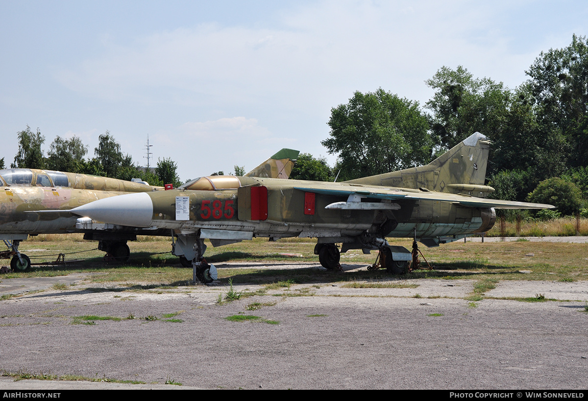 Aircraft Photo of 585 | Mikoyan-Gurevich MiG-23MF | East Germany - Air Force | AirHistory.net #839092