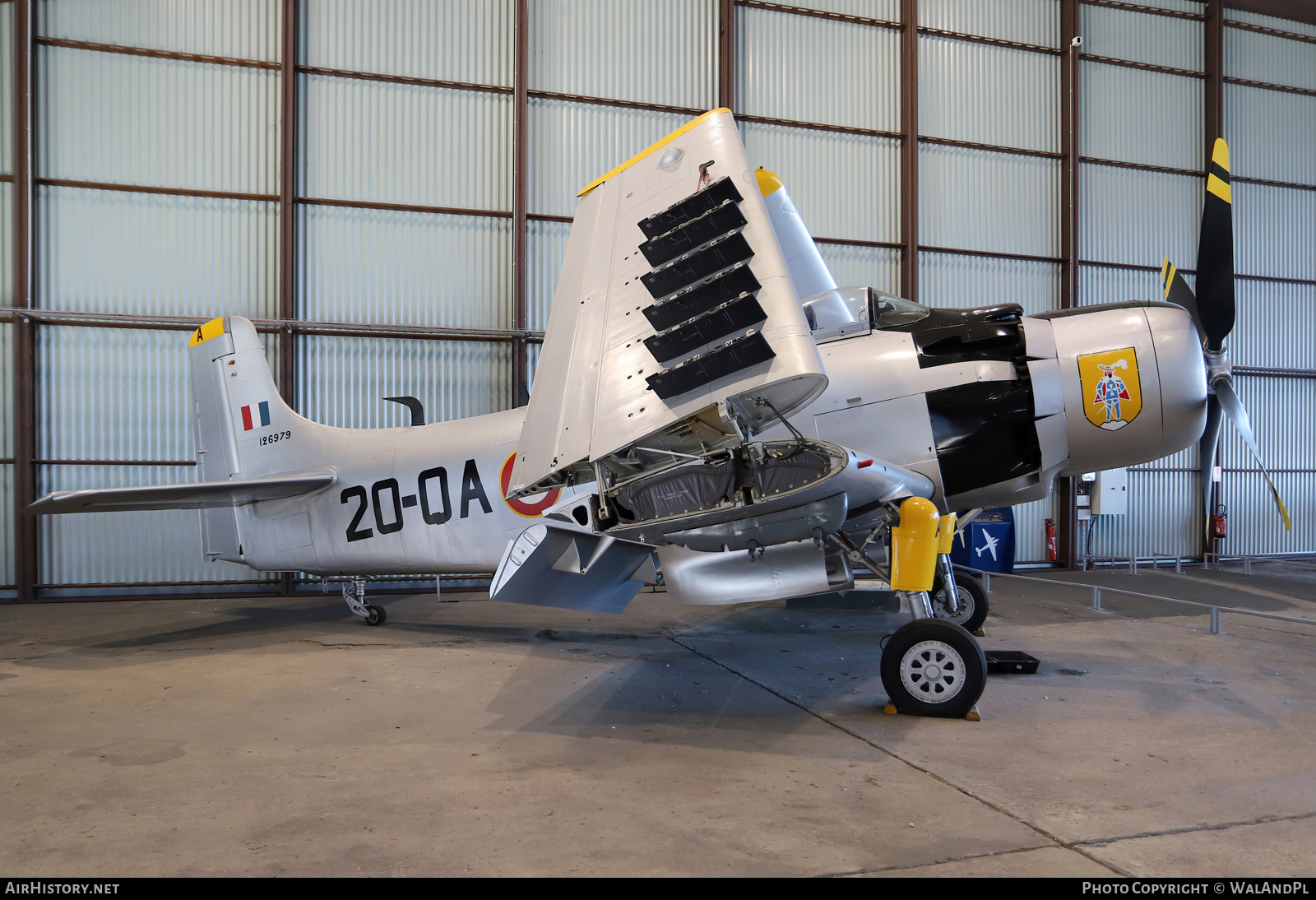 Aircraft Photo of 126979 | Douglas AD-4N Skyraider | France - Air Force | AirHistory.net #839108