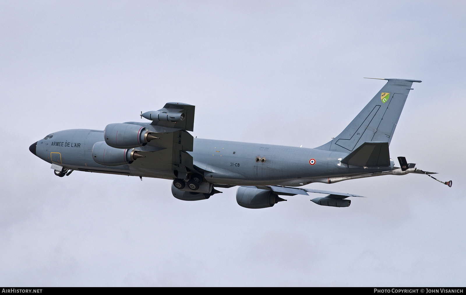 Aircraft Photo of 471 | Boeing C-135FR Stratotanker | France - Air Force | AirHistory.net #839126