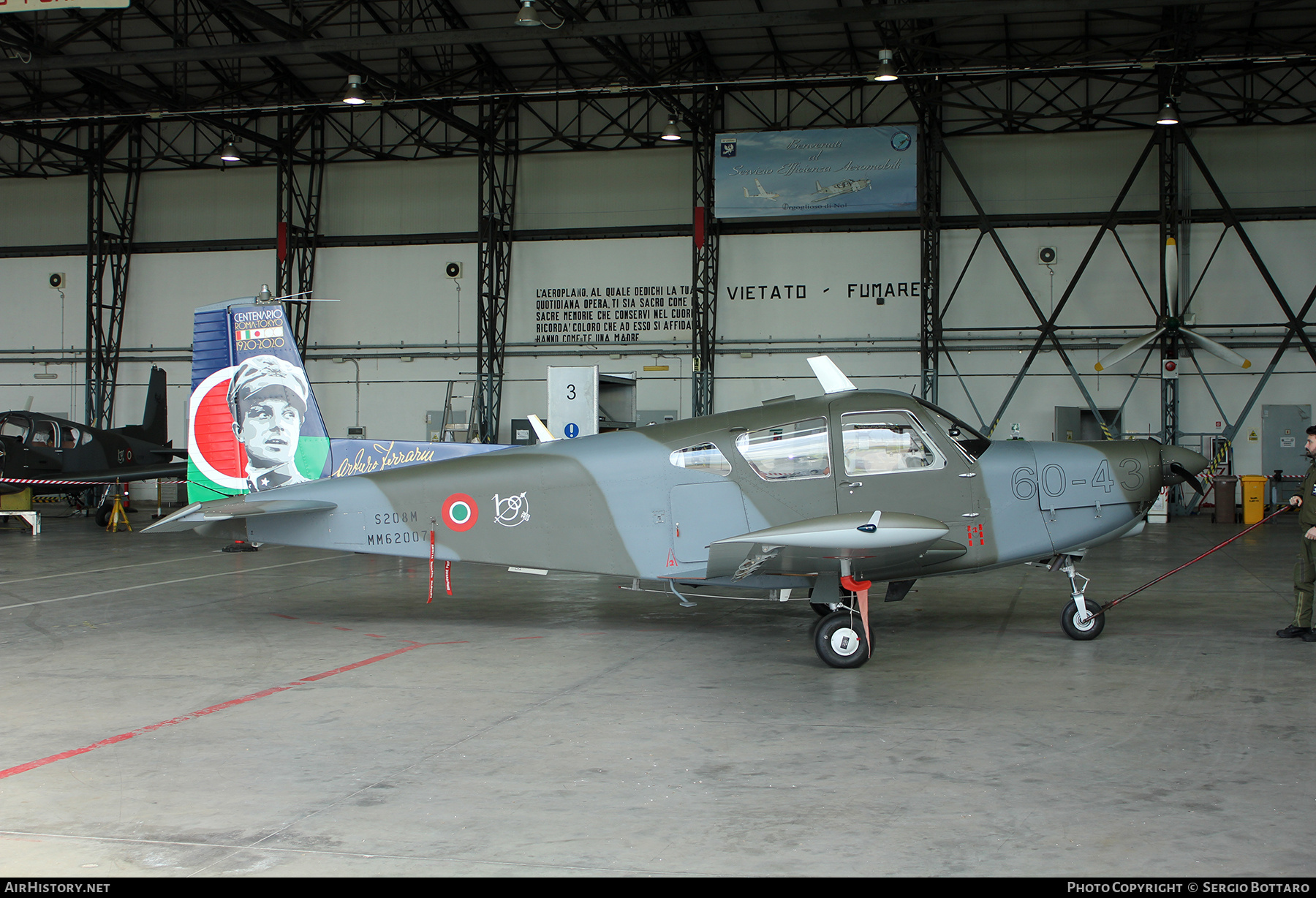 Aircraft Photo of MM62007 | SIAI-Marchetti S-208M | Italy - Air Force | AirHistory.net #839159