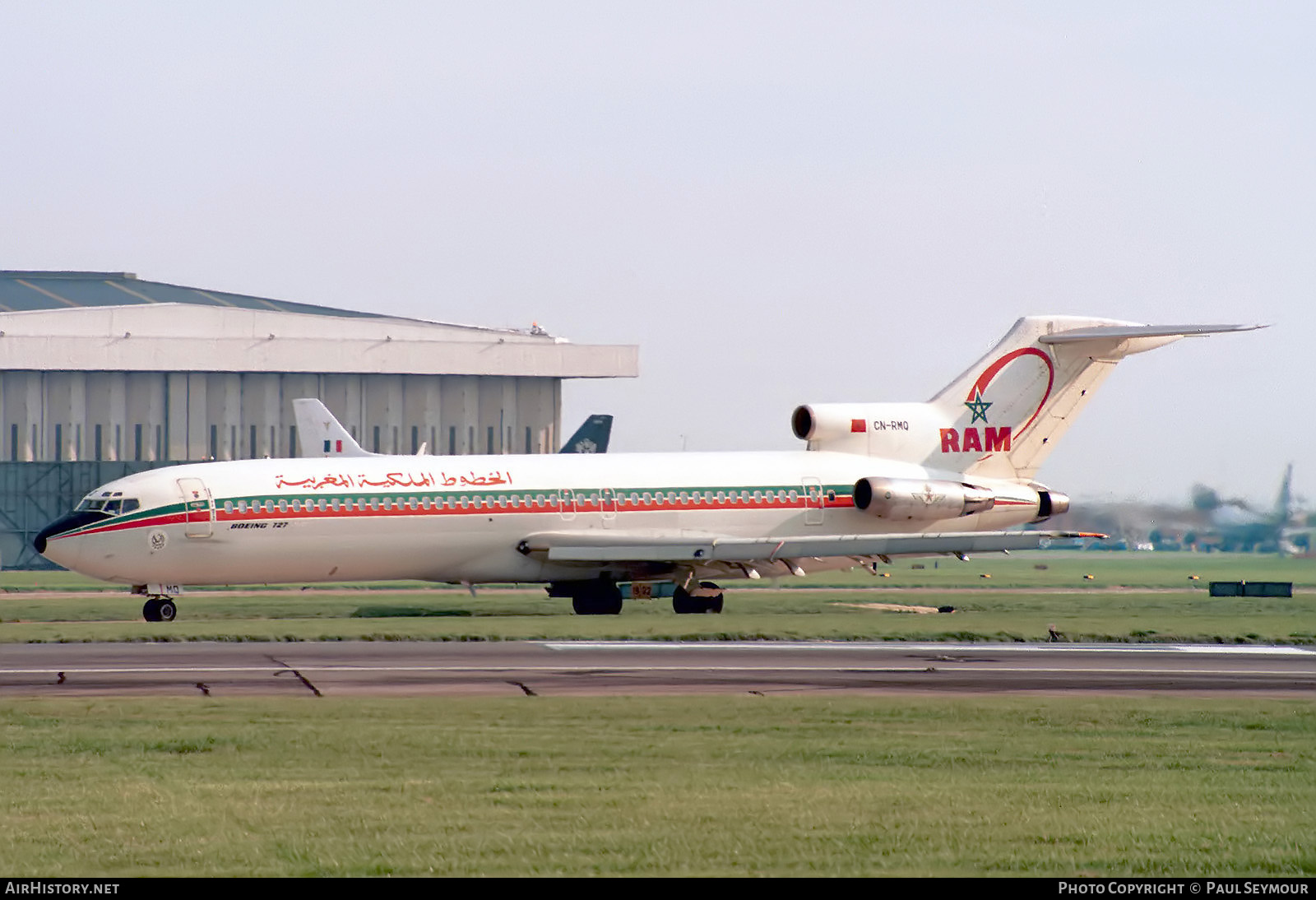 Aircraft Photo of CN-RMQ | Boeing 727-2B6/Adv | Royal Air Maroc - RAM | AirHistory.net #839165