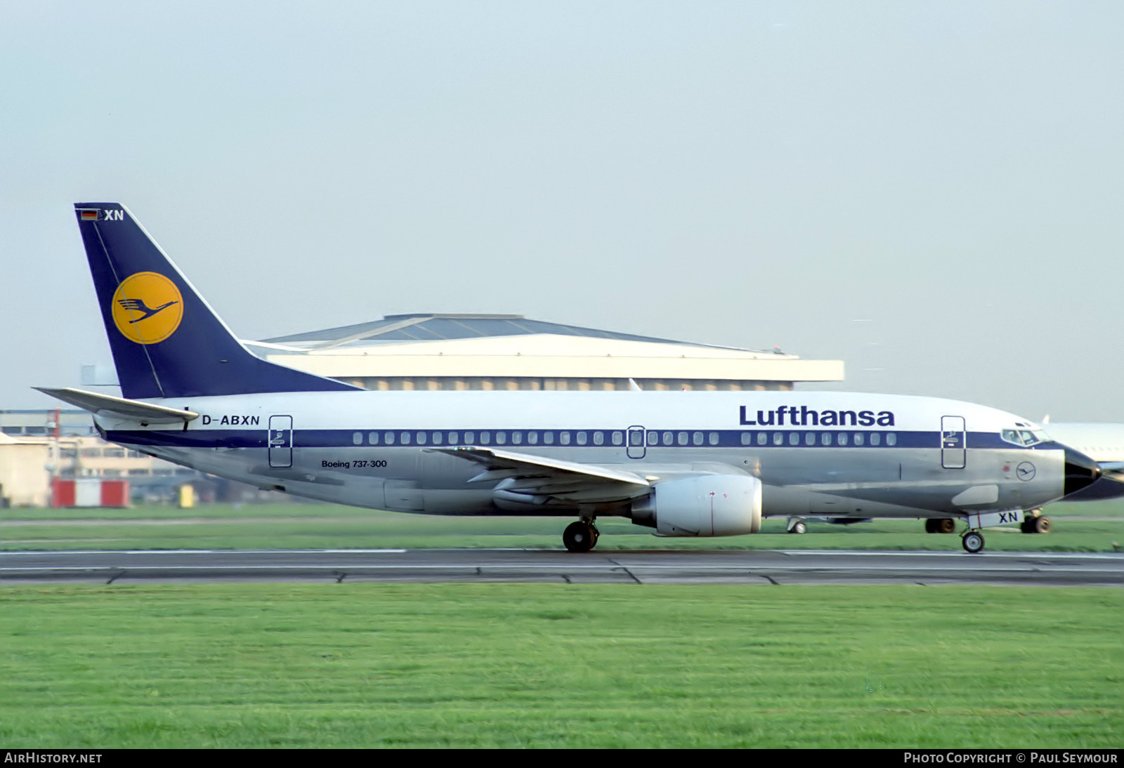 Aircraft Photo of D-ABXN | Boeing 737-330 | Lufthansa | AirHistory.net #839166