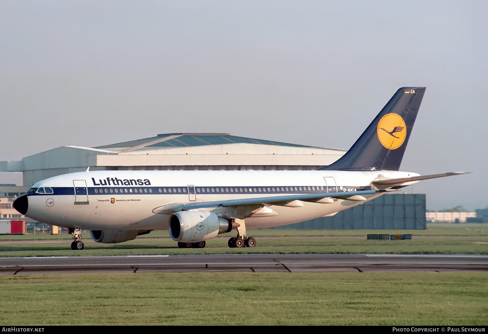 Aircraft Photo of D-AICA | Airbus A310-203 | Lufthansa | AirHistory.net #839168