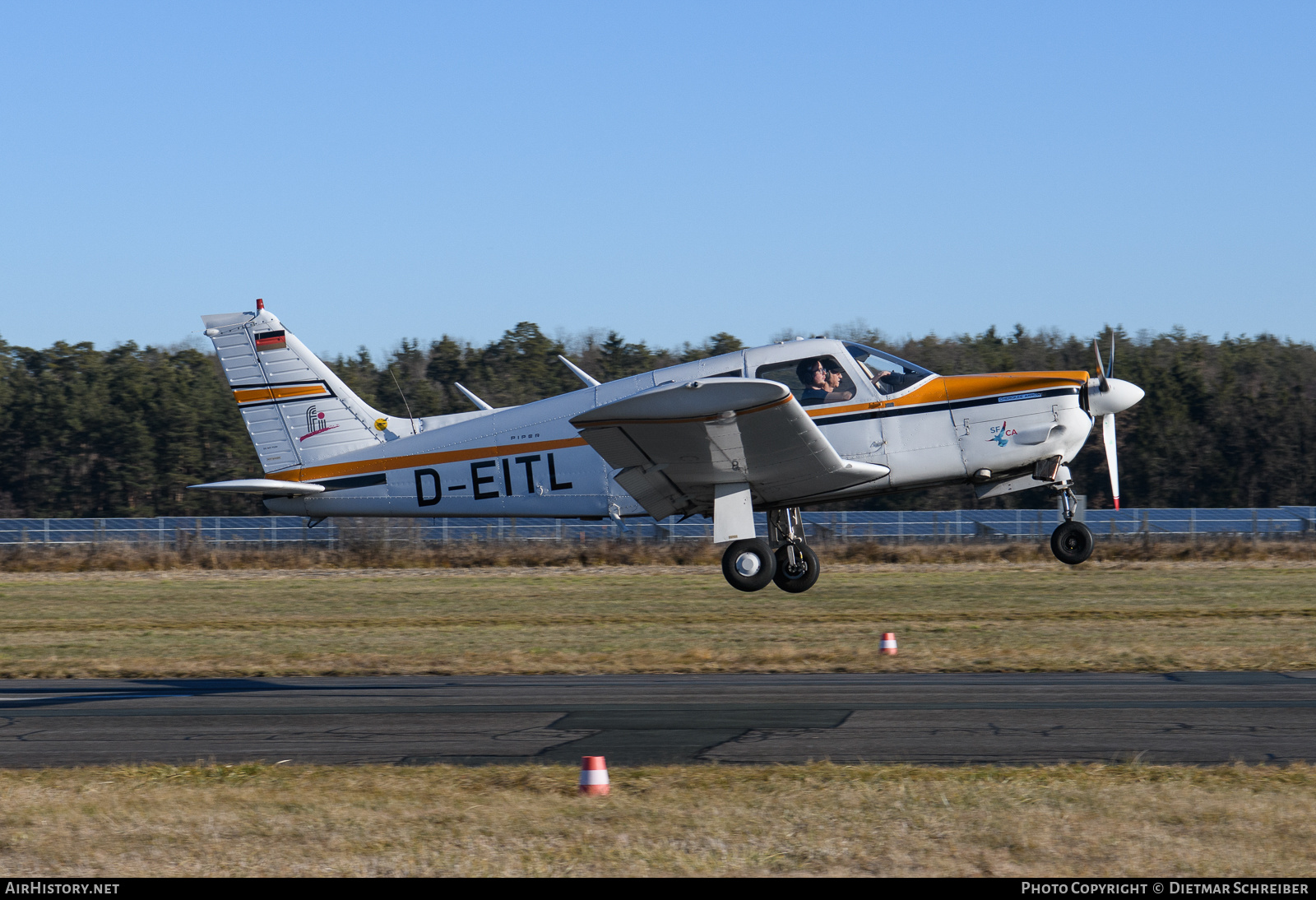 Aircraft Photo of D-EITL | Piper PA-28R-200 Cherokee Arrow | AirHistory.net #839176