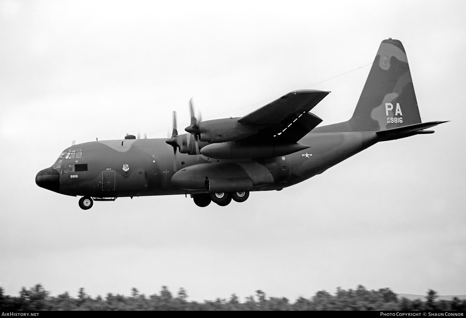 Aircraft Photo of 63-9816 / AF63-9816 | Lockheed C-130E Hercules (L-382) | USA - Air Force | AirHistory.net #839190