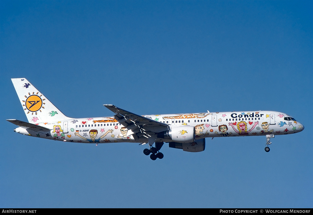 Aircraft Photo of D-ABNF | Boeing 757-230 | Condor Flugdienst | AirHistory.net #839233