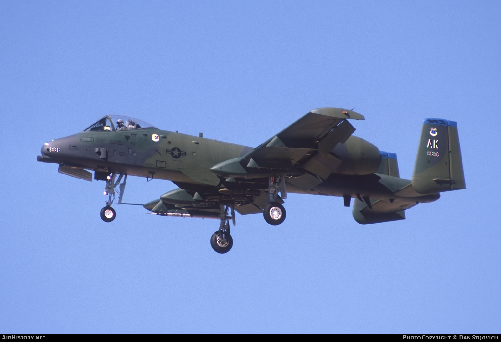 Aircraft Photo of 81-0996 / AF81-996 | Fairchild A-10A Thunderbolt II | USA - Air Force | AirHistory.net #839237