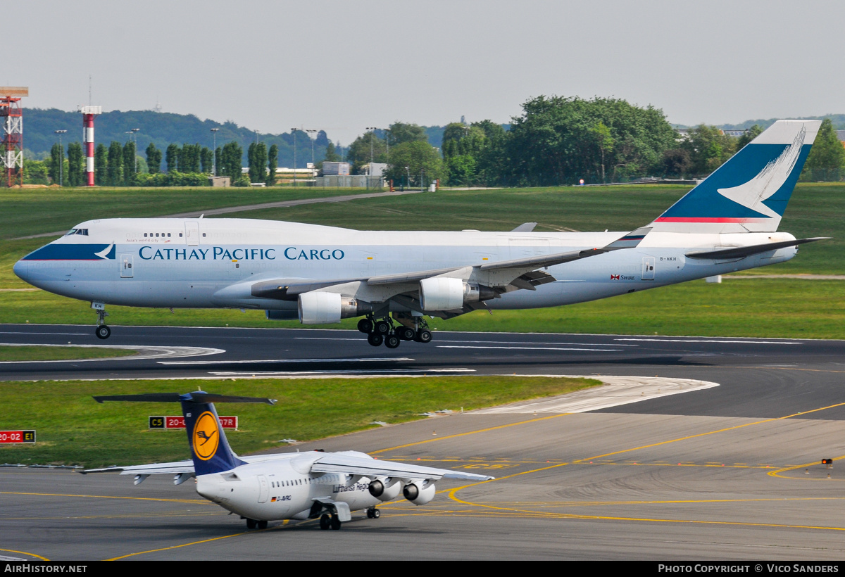 Aircraft Photo of B-HKH | Boeing 747-412(BCF) | Cathay Pacific Airways Cargo | AirHistory.net #839255