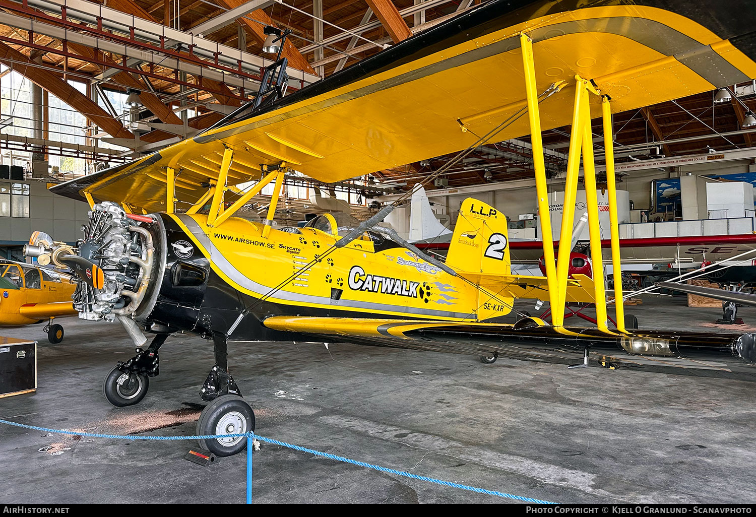 Aircraft Photo of SE-KXR | Grumman G-164A Ag-Cat | Scandinavian Airshow | AirHistory.net #839256