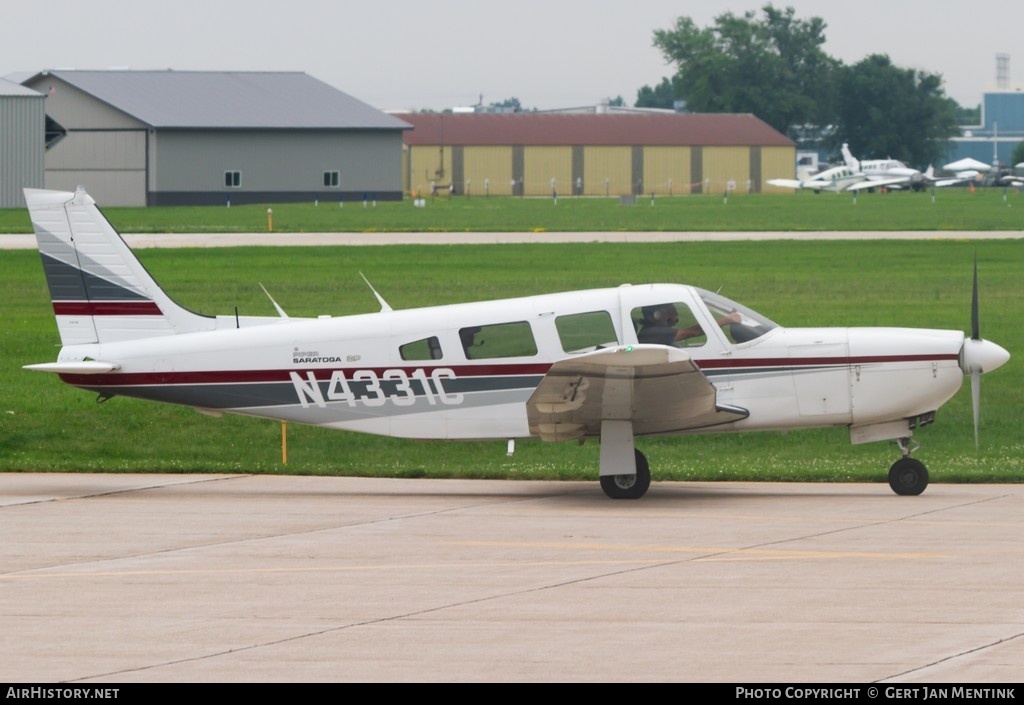 Aircraft Photo of N4331C | Piper PA-32-301 Saratoga SP | AirHistory.net #839270